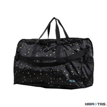 (HAPI+TAS)日本摺疊旅行袋 收納袋 開學袋(H0004-大-薄荷綠女孩小物)