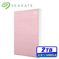 Seagate Backup Plus Slim 2TB USB3.0 2.5吋行動硬碟-玫瑰金