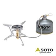 SOTO 穩壓防風分離式登山爐/蜘蛛爐 SOD-330