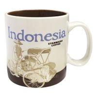 述 Starbucks 印尼星巴克 icon 印尼 Indonesia 城市杯 馬克杯16oz