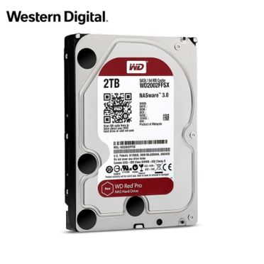 WD 旗艦紅標 2TB 3.5吋NAS硬碟(WD2002FFSX)