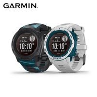 [結帳享優惠]GARMIN INSTINCT 本我系列 太陽能GPS腕錶 運動衝浪版浪花白