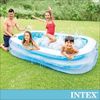 INTEX長方型藍色透明游泳池262x175X56cm(56483N)