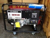 全新日本原裝 ELEMAX SHW190 本田HONDA汽油引擎電焊機發電機雙用-手拉啟動