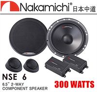 日本中道 Nakamichi NES 6 6.5吋二音路分離式喇叭 汽車音響喇叭 汽車喇叭