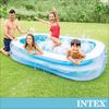 【INTEX】長方型藍色透明游泳池262x175X56cm(770L) 15120051(56483N)