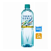 台鹽海洋鹼性離子水 600ML x24瓶/箱 (8.1折)