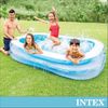 [特價]INTEX長方型藍色透明游泳池262x175X56cm(56483N)