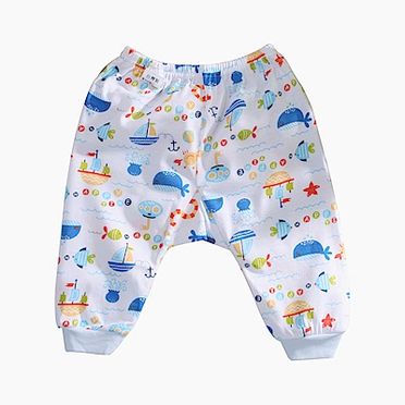 魔法Baby 男童褲(2件一組圖案隨機) 台灣製居家薄長褲 防蚊褲~k51173