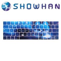 【SHOWHAN】Apple MacBook Pro Touch Bar 13吋英文鍵盤膜 夢幻貓咪