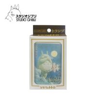 【日本正版】宮崎駿 龍貓 壓克力盒 撲克牌 日本製 豆豆龍 吉卜力 ENSKY - 181956