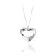 丹麥 Georg Jensen Jewellery Hearts of Georg Jensen 152D 喬治傑生 心型系列, 真愛之心 純銀項鍊 大尺寸『加贈 拭銀布兩份』
