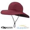 【Outdoor Research 美國】Oasis 防曬透氣大盤帽 遮陽帽 女款 紅色 (264388-0925)