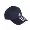 Adidas 老帽 3-Stripes Baseball Cap 海軍藍 三線 棒球帽 愛迪達 抗UV 可調式 GE0750