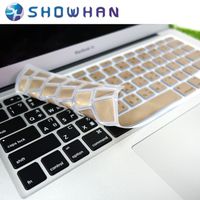 【SHOWHAN】Apple MacBook Air 11吋中文鍵盤保護膜 金色