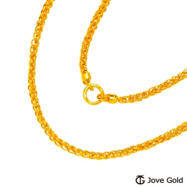 Jove Gold漾金飾 文武鍊黃金男項鍊(約10.20錢)(約2尺/60cm)
