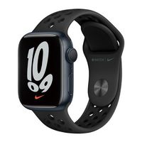 APPLE 蘋果 Watch S7 GPS 午夜鋁+黑Nike運動45mm