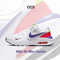 Nike 休閒鞋 Air Max Fusion AMD 白 藍 紅 氣墊 男鞋 復古外型【ACS】 DD2316-100