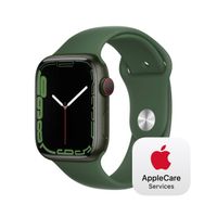 Apple Watch Series 7 GPS + Cellular, 45mm Green Aluminium Case with Clover Sport Band