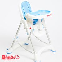 【BIMBO】台灣製造 安全兒童餐椅 - 淺藍