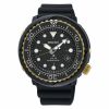 SEIKO PROSPEX 廣告款太陽能潛水橡膠腕錶/V157-0CX0X/SNE498P1