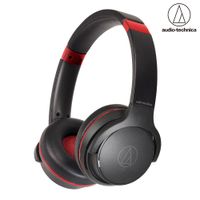 [福利品] 鐵三角 ATH-S220BT 黑紅色 無線耳罩式耳機