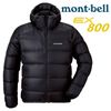 【mont-bell 日本】Light Alpine 輕量羽絨連帽外套 羽絨外套 男款 黑色 (1101532)