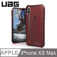 UAG iPhone XS Max 耐衝擊全透保護殼-透紅