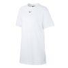 Nike 短袖T恤 NSW Essential 白 黑 女款 長版上衣 運動休閒 【ACS】 CJ2243-100