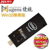 Nugens MiNi PC(Z8350/2G/32G/W10)+64G microSD