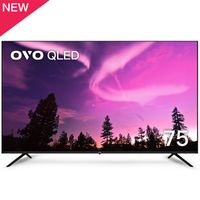 OVO T75 電視 55吋 4K HDR QLED 量子點智慧聯網 顯示器