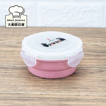 陶瓷保鮮盒圓型300ml微波爐烤箱保鮮盒-大廚師百貨