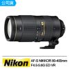 【Nikon 尼康】AF-S NIKKOR 80-400mm F4.5-5.6G ED VR(公司貨)