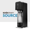英國 SodaStream SOURCE氣泡水機 -黑色 全新自動扣瓶裝置，三階段氣泡含量指示