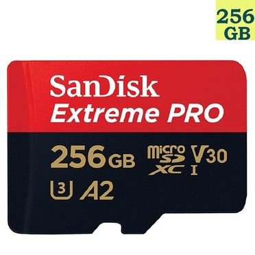 SanDisk 256GB 256G microSDXC【Extreme Pro 170MB/s】microSD micro SD SDXC UHS U3 4K V30 A2 C10 SDSQXCZ-256G 手機記憶卡