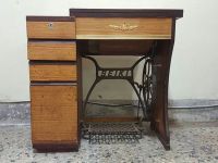 古董SEIKI檜木桌縫紉機
