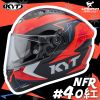 加贈藍牙耳機&深墨片 KYT 安全帽 NF-R #40 紅 亮面 選手彩繪 內墨片 雙D扣 全罩式 NFR 耀瑪騎士