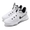 Nike 籃球鞋 Lebron Witness V 男鞋 氣墊 舒適避震 明星款 支撐包覆 球鞋 白 黑 CQ9381101 27cm WHITE/BLACK