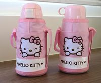 Hello Kitty 凱蒂貓兒童兩用不銹鋼水壺