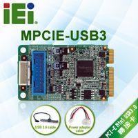 iEi MPCIE-USB3 / PCI-E Mini USB3.0 轉接卡