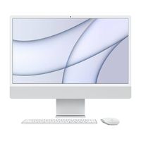 24 iMac Retina 4.5K display: Apple M1/8core CPU/8core GPU, 256GB-Silver (Z12Q)