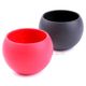 GD535美國guyotdesigns食品級矽膠材質軟性小酒杯組 2入 (紅+黑)耐熱小茶杯