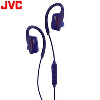 【JVC】無線藍牙運動型耳掛式防水耳機 HA-EC600BT 藍色