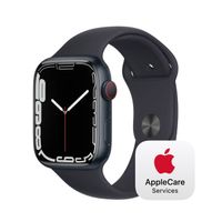 Apple Watch Series 7 GPS + Cellular, 45mm Midnight Aluminium Case with Midnight Sport Band