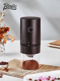 磨豆機Bincoo咖啡豆研磨機電動咖啡磨豆機套裝全自動手搖手磨家用咖啡機 JUST M