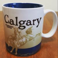 加拿大卡加利星巴克城市杯Cslgary馬克杯icon典藏系列