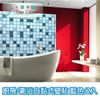 [特價]Time Leisure 廚房衛浴自黏式防水防油污耐高溫壁貼 藍色2入