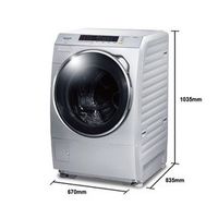 國際牌 ECONAVI 變頻滾筒 溫水洗衣機 NA-V158DW