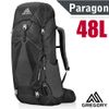 【美國 GREGORY】Paragon 48 專業健行登山背包(可調式懸架系統) 126843 玄武黑