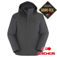 法國 EiDER 男 Gore-Tex 二件式防風防水保暖外套 (內件羽絨混合科技纖維) 夜影 37047939